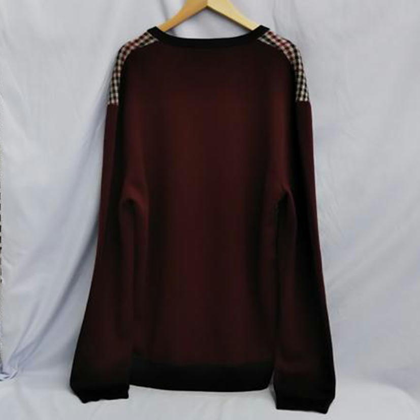 GUCCI/GUCCIカシミヤ混チェックニット//Aランク/07