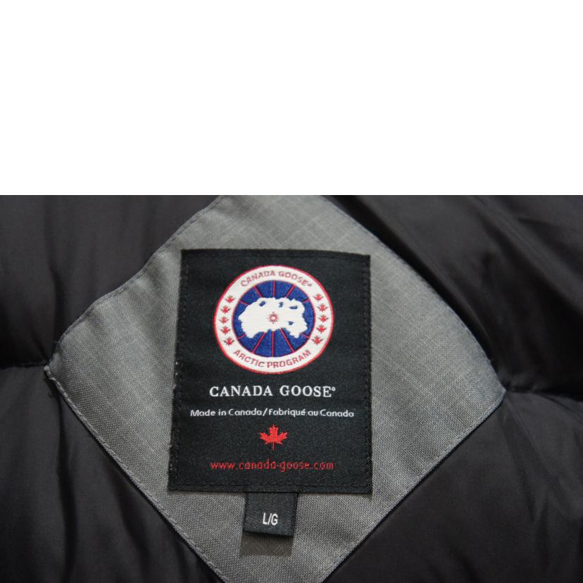CANADA GOOSE x EDIFICE カナダグース/クレストン ブラックラベル GRY/3481JMB R//ABランク/94