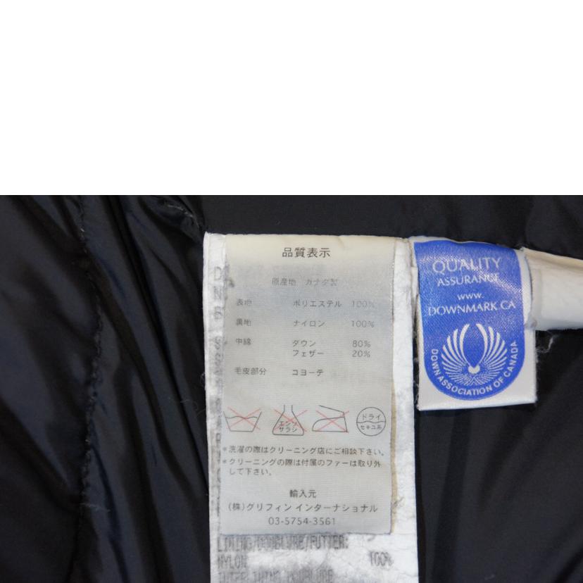 CANADA GOOSE x EDIFICE カナダグース/クレストン ブラックラベル GRY/3481JMB R//ABランク/94