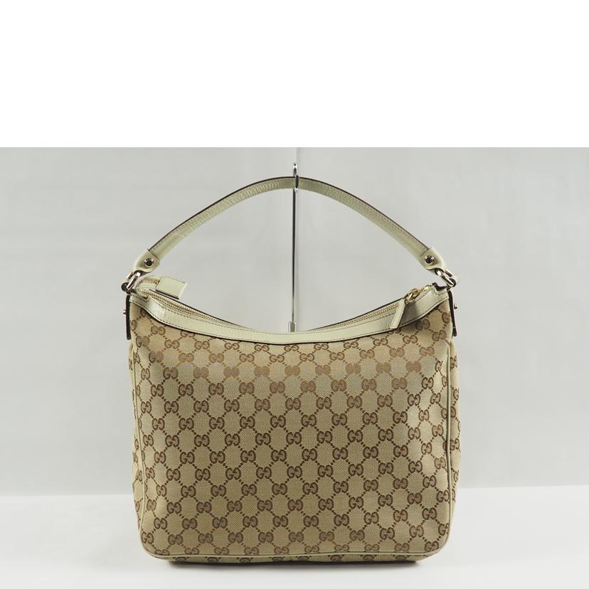 GUCCI グッチ/GGキャンバス セミショルダー ベージュ /153025//204990/Bランク/79