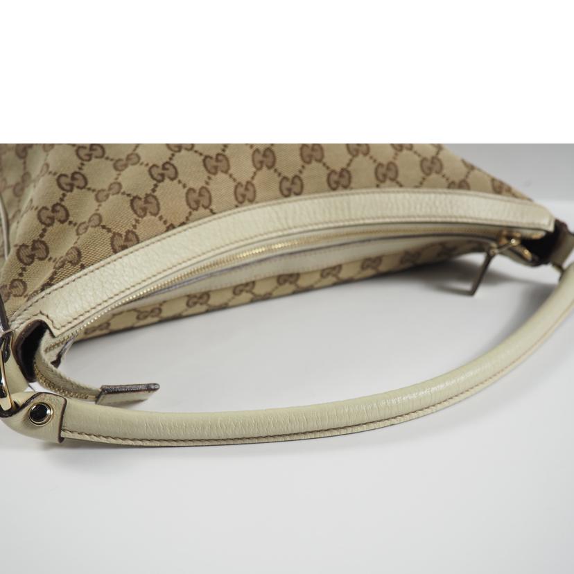 GUCCI グッチ/GGキャンバス セミショルダー ベージュ /153025//204990/Bランク/79