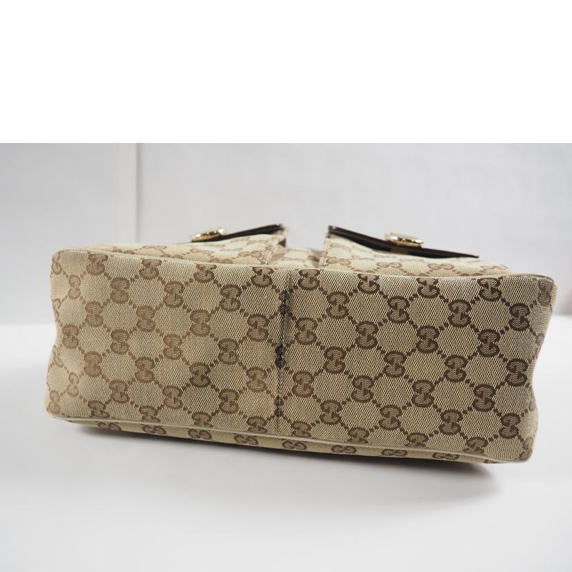 GUCCI グッチ/GGキャンバス セミショルダー ベージュ /153025//204990/Bランク/79