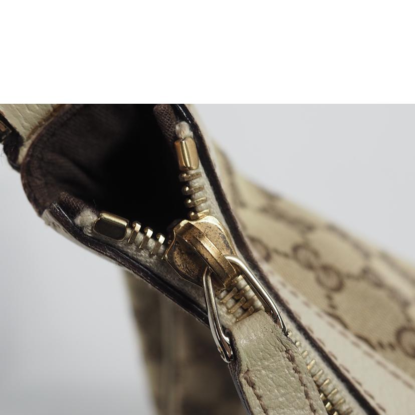 GUCCI グッチ/GGキャンバス セミショルダー ベージュ /153025//204990/Bランク/79