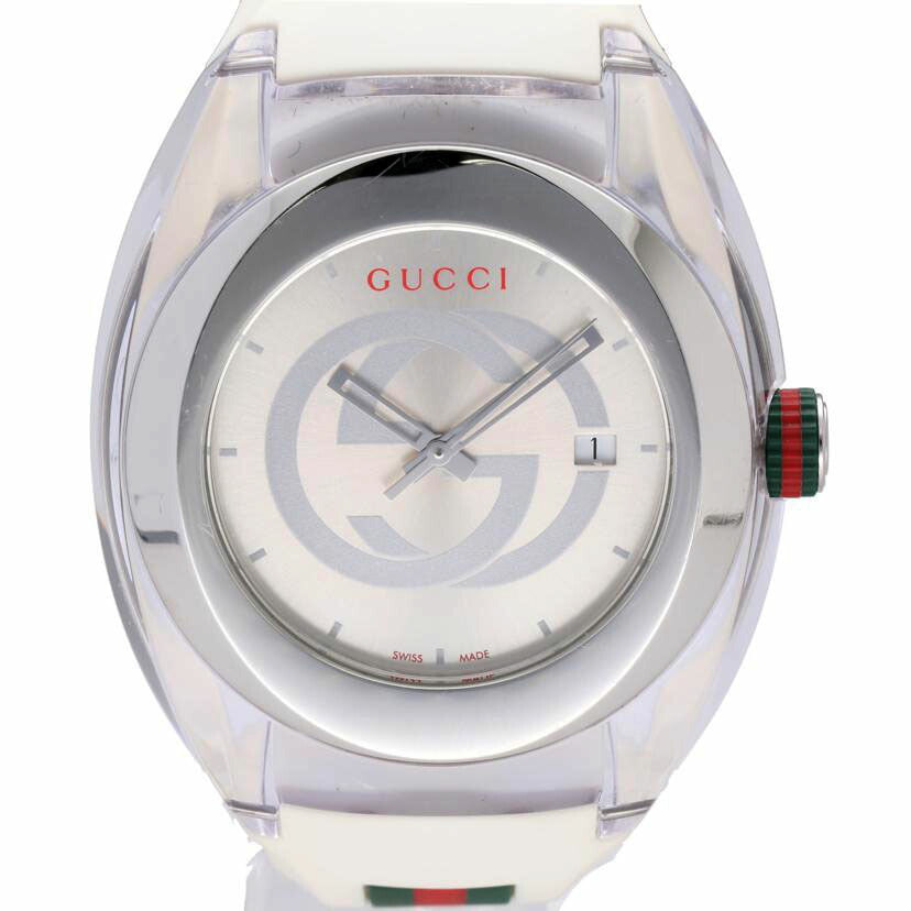 GUCCI GUCCI/メンズQZ/シンク白シェリーライン/137.1//17899789/BCランク/75