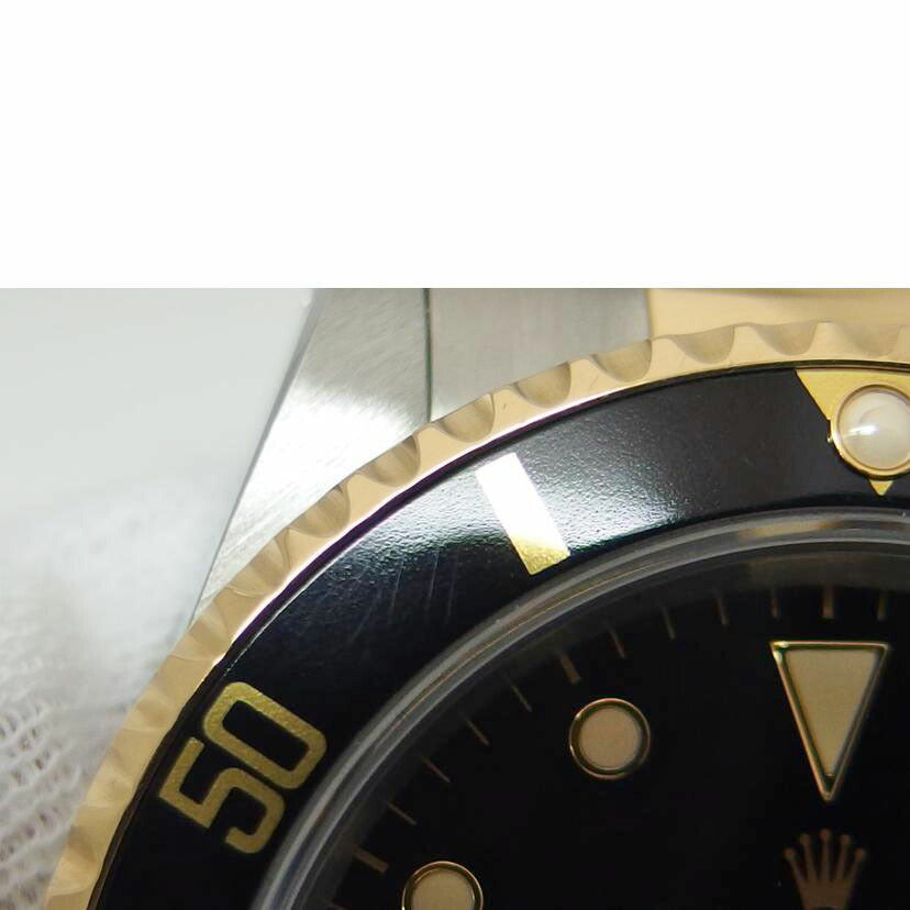 ROLEX ロレックス/サブマリーナデイト/ブラック文字盤/自動巻き/16613//E898413/Aランク/04