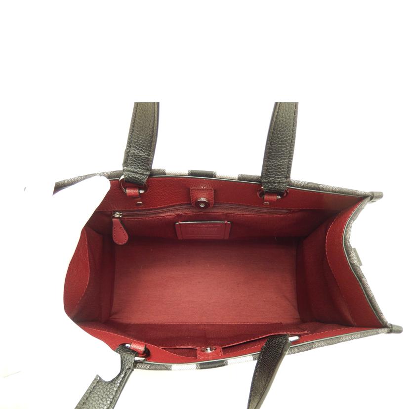 COACH コーチ/デンプシーストライプシグネチャー2WAYトート/4113//D2179/SAランク/85