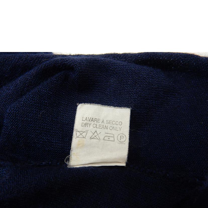 HERMES エルメス/カシミア混/ニット/金ボタン/ネイビー//ABランク/02
