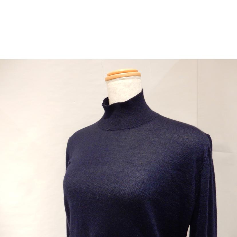 HERMES エルメス/カシミア混/ニット/金ボタン/ネイビー//ABランク/02