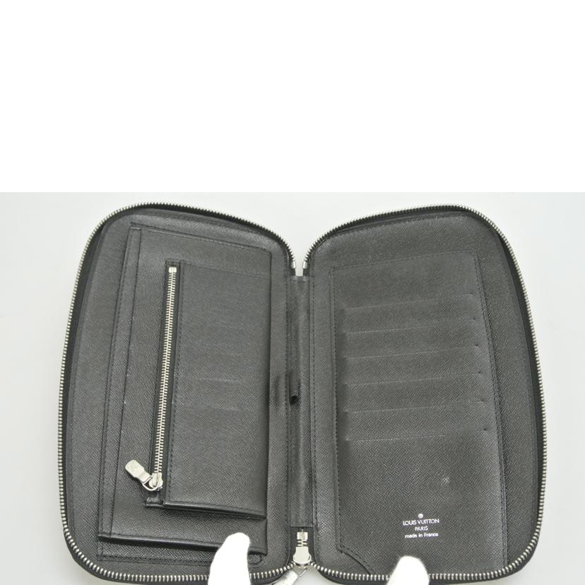 LV ルイヴィトン/アトール トラベルケース タイガ 黒/M30652//MI0093/ABランク/87