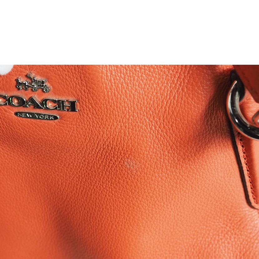 COACH コーチ/2way/スモールケルシーサッチェル/オレンジ/F36675//Bランク/79