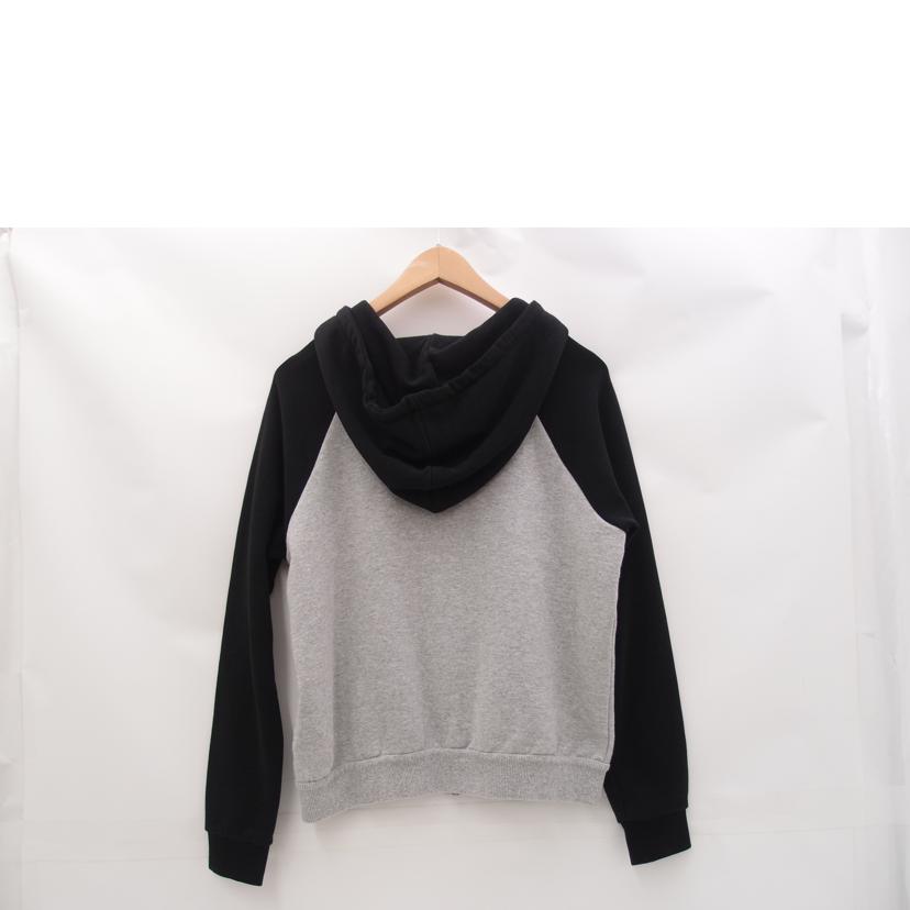 SAINT LAURANT サンローラン フーディ トップス レディース/パーカー/ブラック×グレー/サイズS//SAランク/69