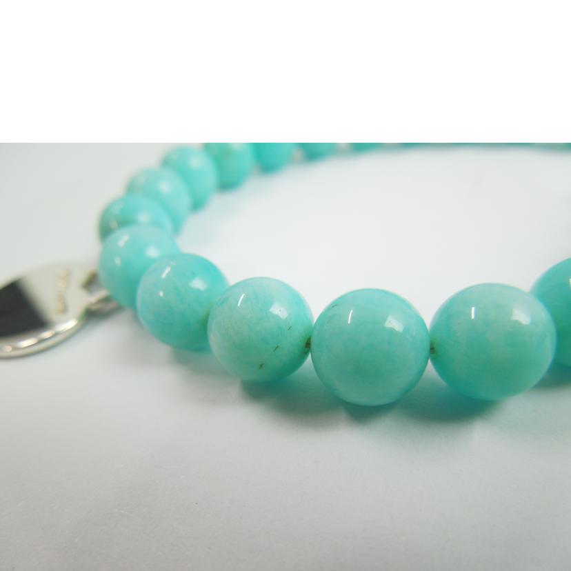 TIFFANY ティファニー/リターントゥティファニーハートタグアマゾナイト ブレス19cm//ABランク/83