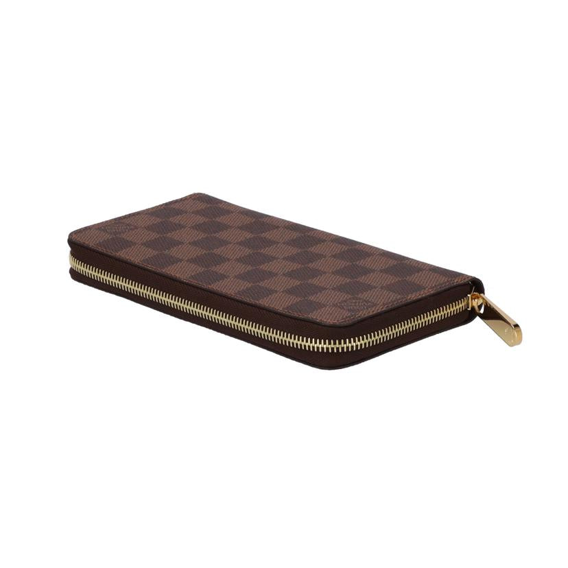 LV ルイヴィトン ラウンドファスナー 長財布 /ジッピー・ウォレット/ダミエ/エベヌ/N41661//RFIDタグ/SAランク/75