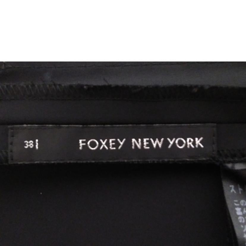 FOXEY NEWYORK フォクシー ニューヨーク/ストレッチレイニーウォータープルーフ レインコート BLK/30157//Aランク/94