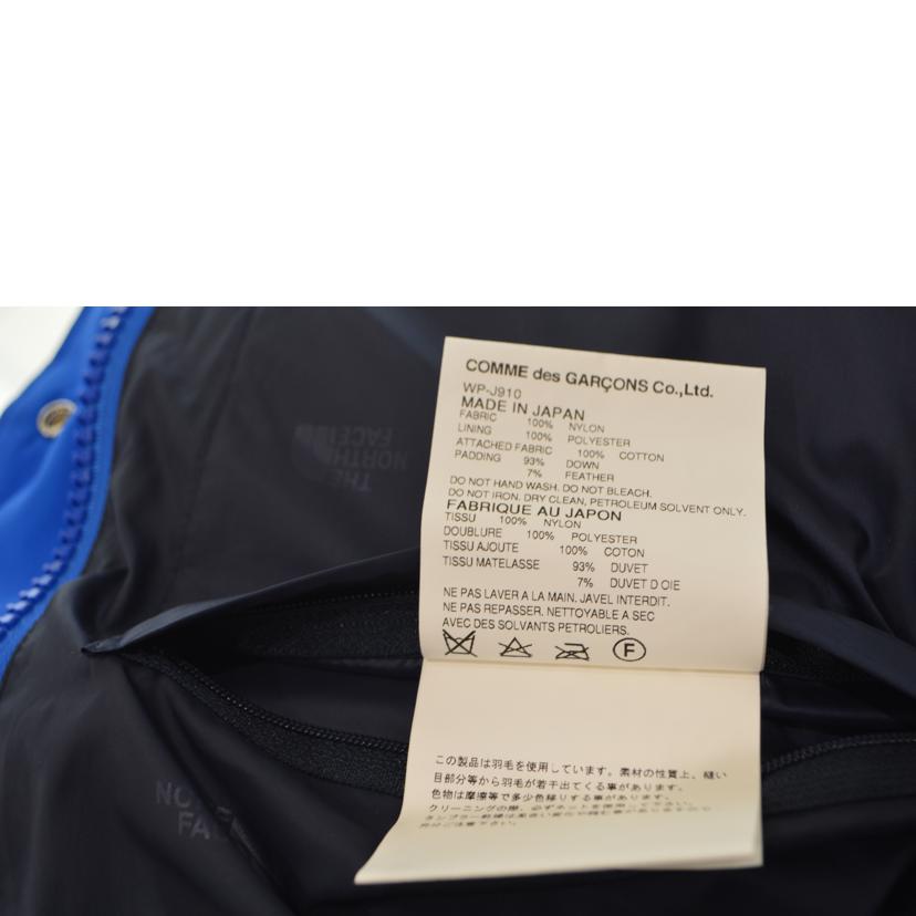 THE NORTHFACE ノースフェイス/ジュンヤワタナベギャルソンコラボダウン/Mサイズ/WP-J910//Aランク/89