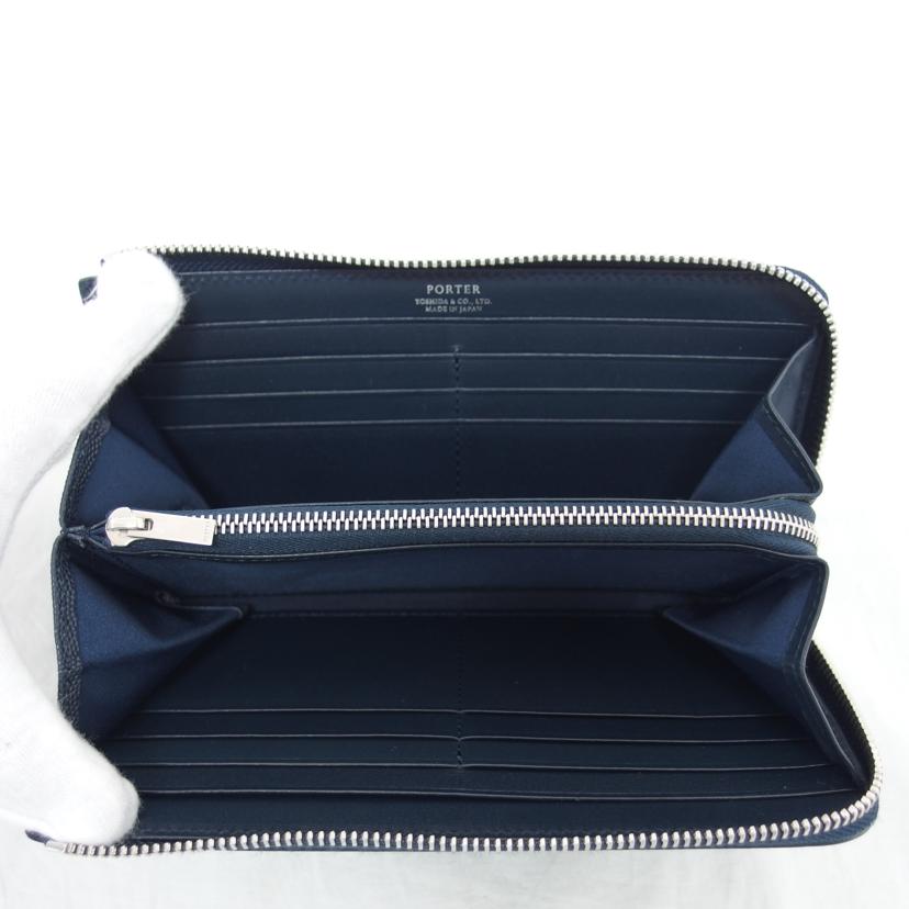 PORTER ポーター/エイブル/L字ジップウォレット/ネイビー/030-03438//ABランク/04