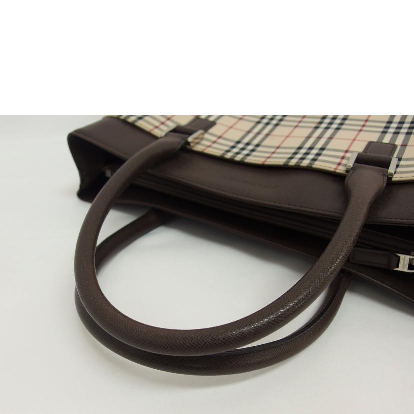 BURBERRY バーバリー/ノバチェック柄トートバッグ//ABランク/04
