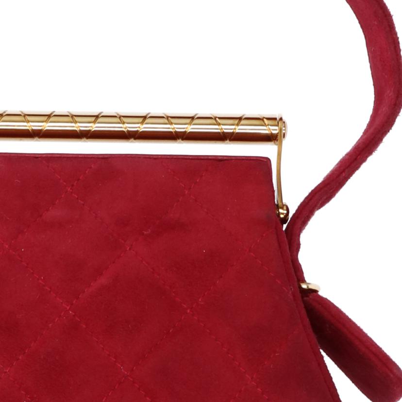 CHANEL シャネル/ガマ口ハンド スエード /A2600//1858332/Bランク/75