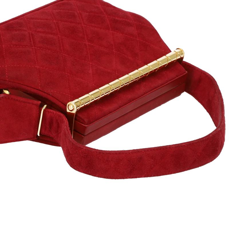 CHANEL シャネル/ガマ口ハンド スエード /A2600//1858332/Bランク/75