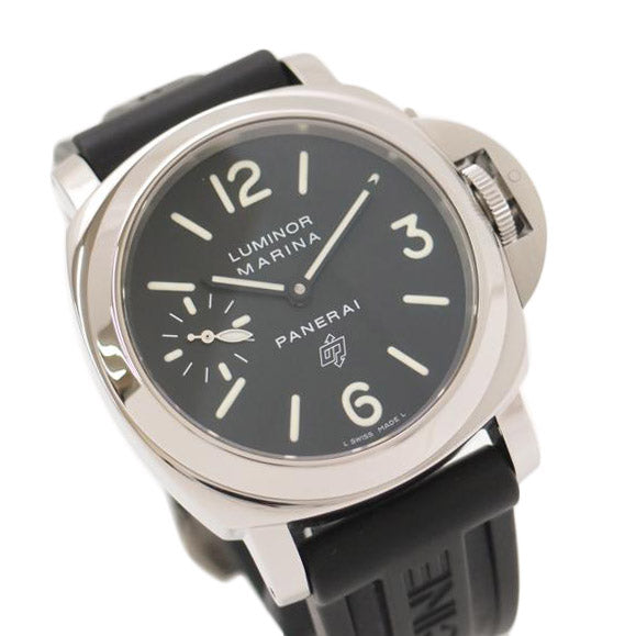 PANERAI パネライ/腕時計 新品仕上済 スモールセコンド ラバーベルト メンズ/ルミノール・マリーナ・ロゴ44mm/手巻キ/PAM00005/OP6***********/時計/SAランク/69【中古】