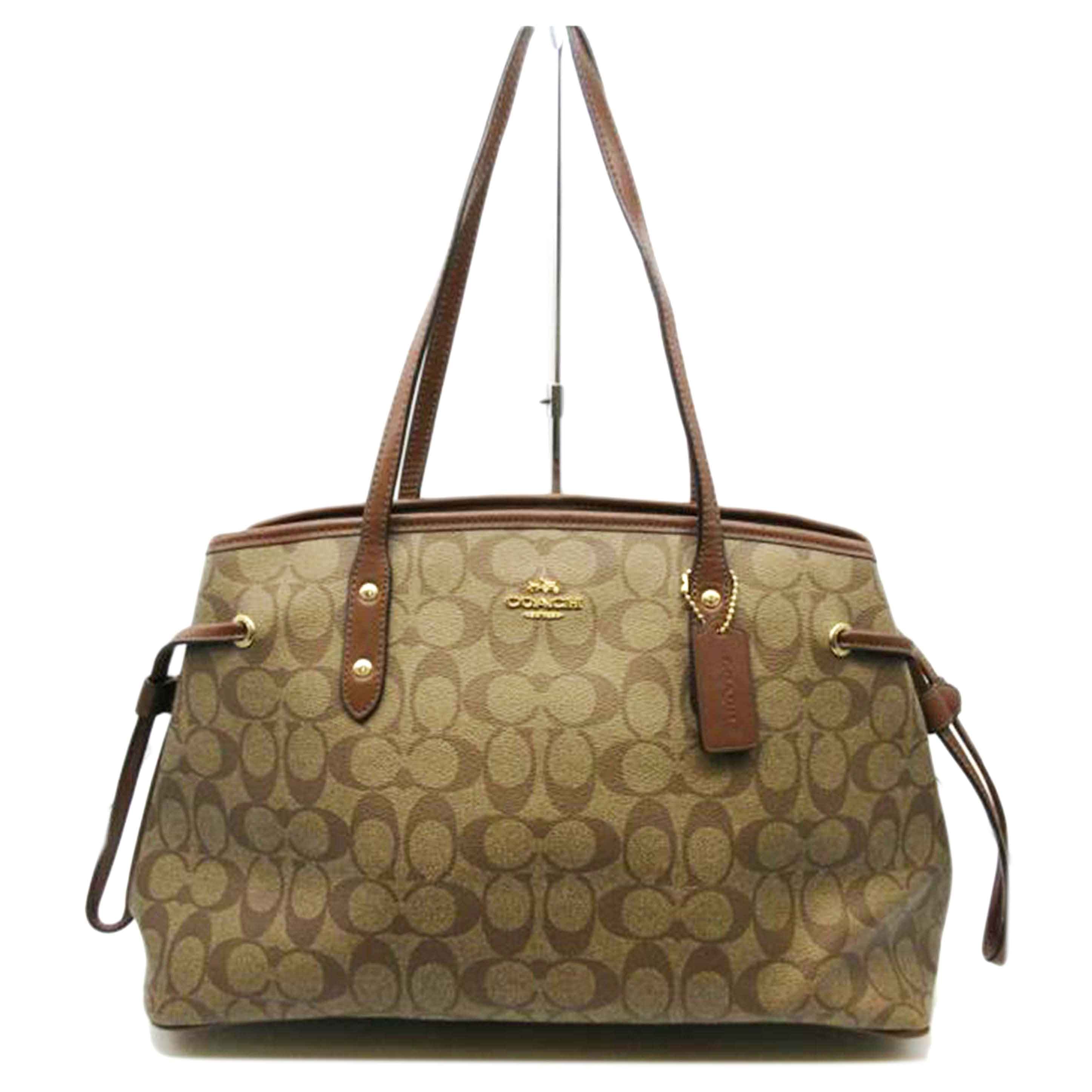 COACH コーチ/キャリオールシグネチャー/PVCトートバッグ/F57842//J1722/ABランク/13