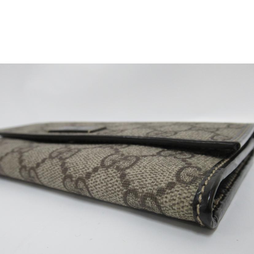 GUCCI/二つ折り長財布/GGスプリーム/203573//0416/ABランク/63