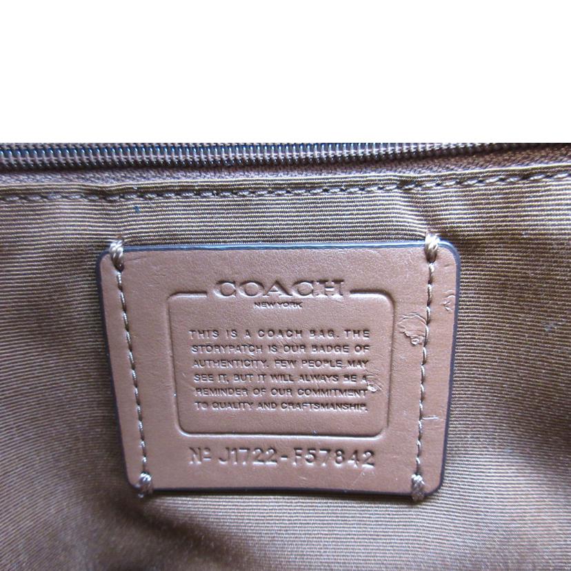 COACH コーチ/キャリオールシグネチャー/PVCトートバッグ/F57842//J1722/ABランク/13