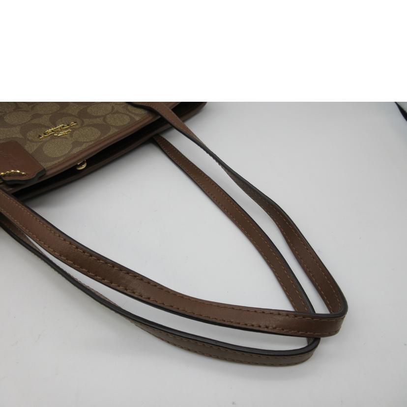 COACH コーチ/キャリオールシグネチャー/PVCトートバッグ/F57842//J1722/ABランク/13