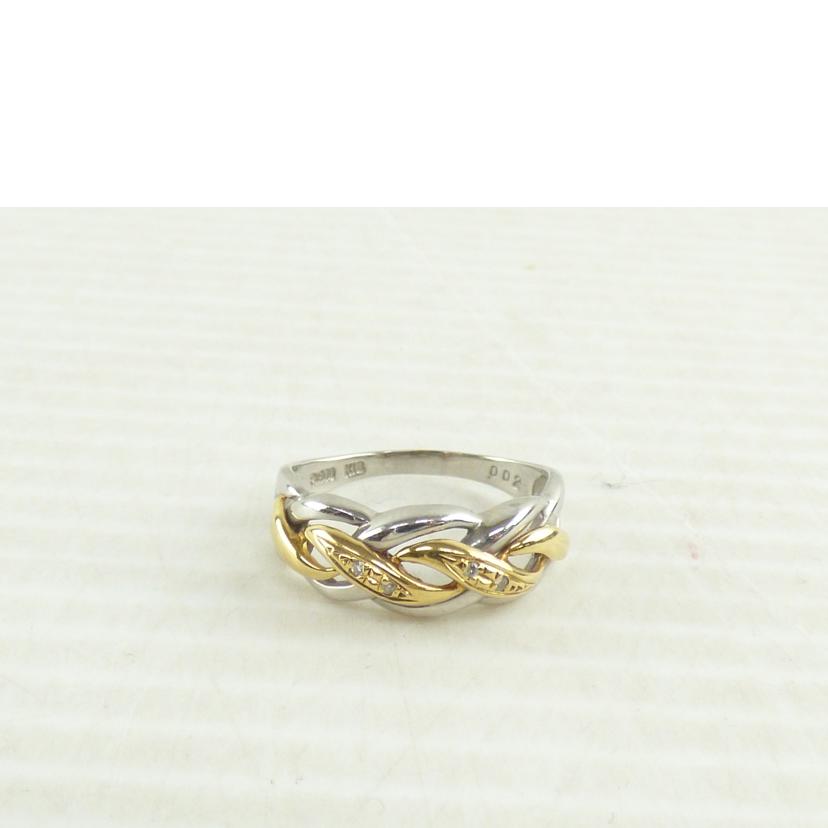 /K18/PT900ダイヤR0.02#17//Bランク/64