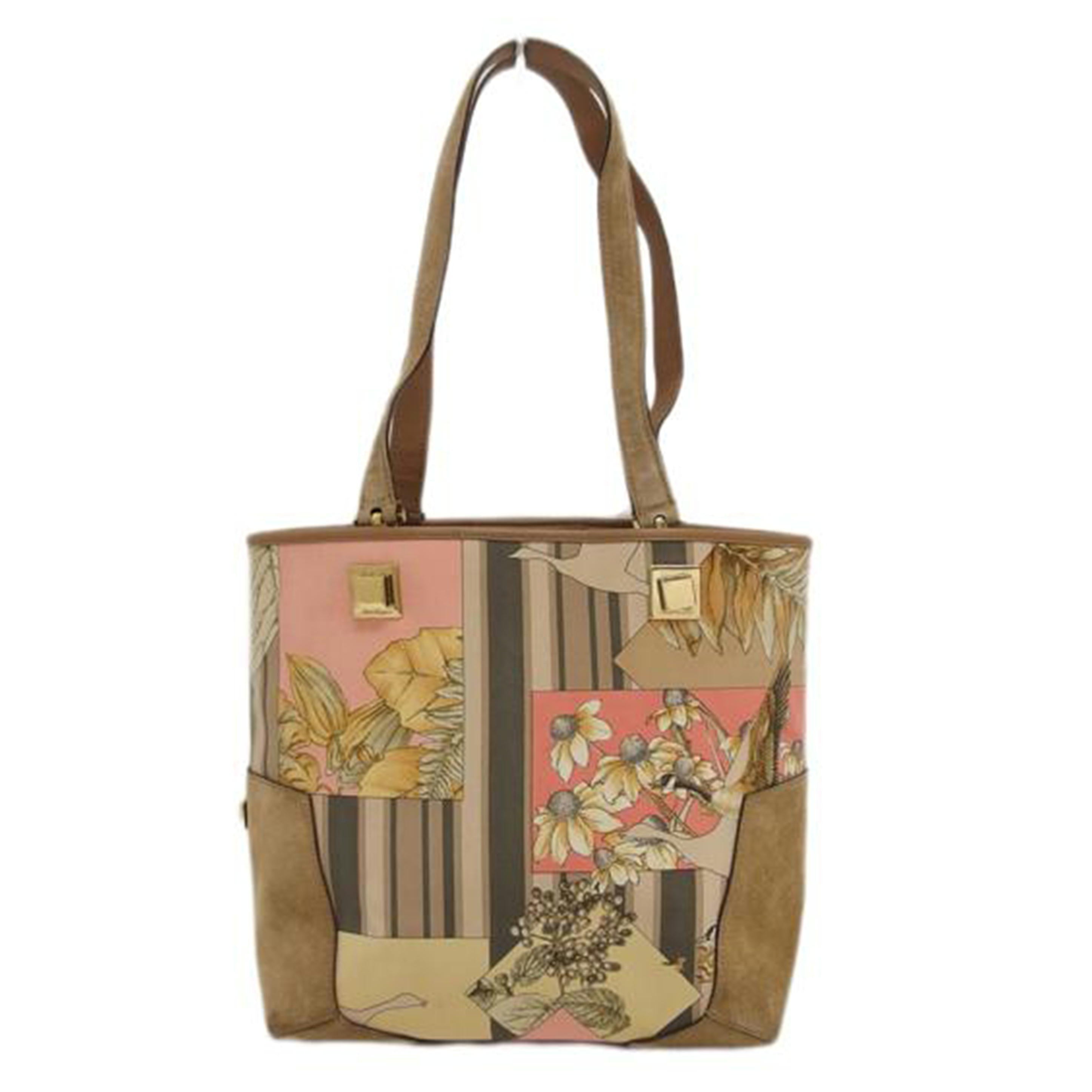 Ferragamo フェラガモ/スエード/ナイロントートバッグ//DH-21/Bランク/04