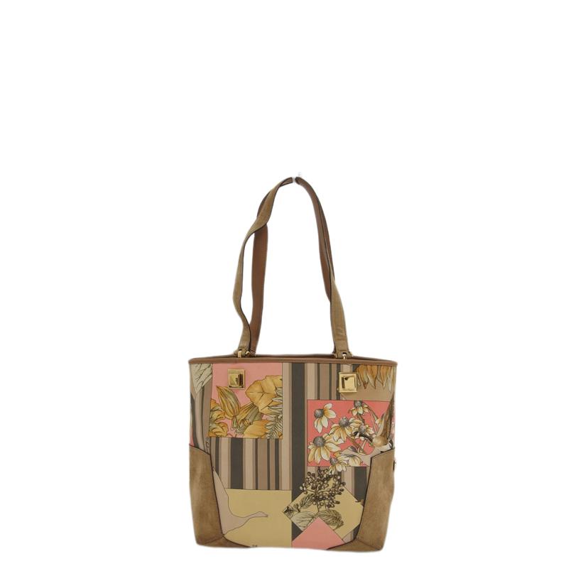 Ferragamo フェラガモ/スエード/ナイロントートバッグ//DH-21/Bランク/04