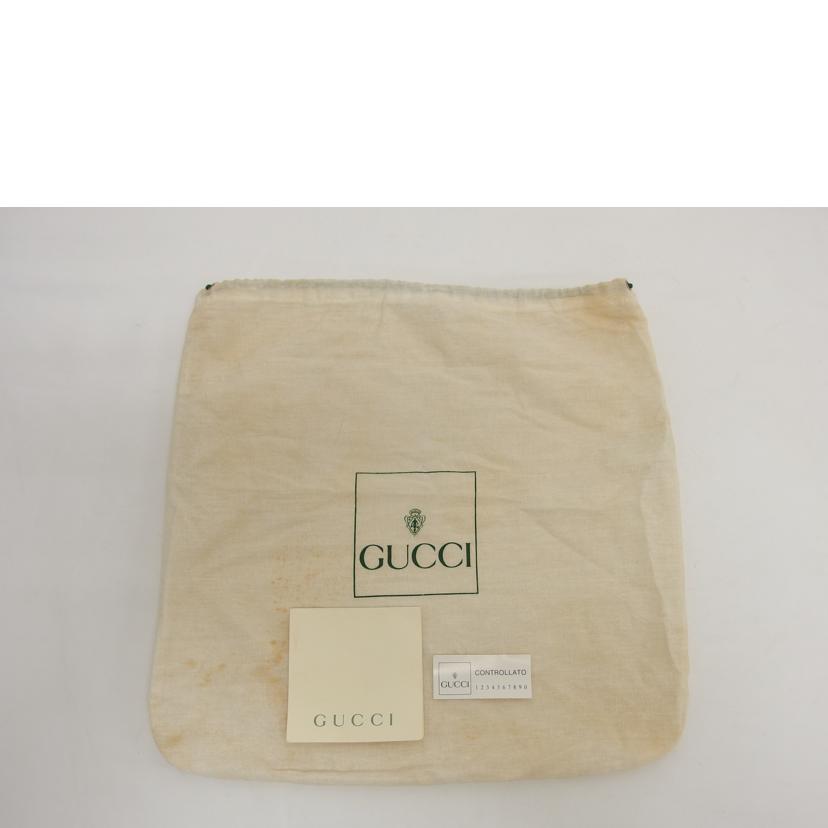 GUCCI グッチ/バンブー/スエードレザーハンドバッグ/ネイビー//Bランク/04