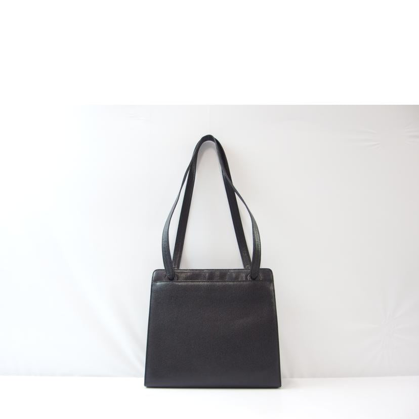 CHANEL シャネル/キャビアスキントートバッグ/ブラック/A10163//5336298/ABランク/83