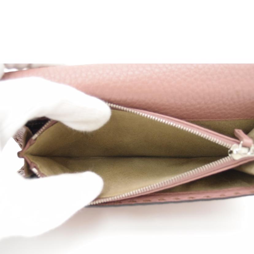 FENDI フェンディ/セレリアピーカブー・コンチネンタルウォレット/8M0308//05057226/ABランク/69