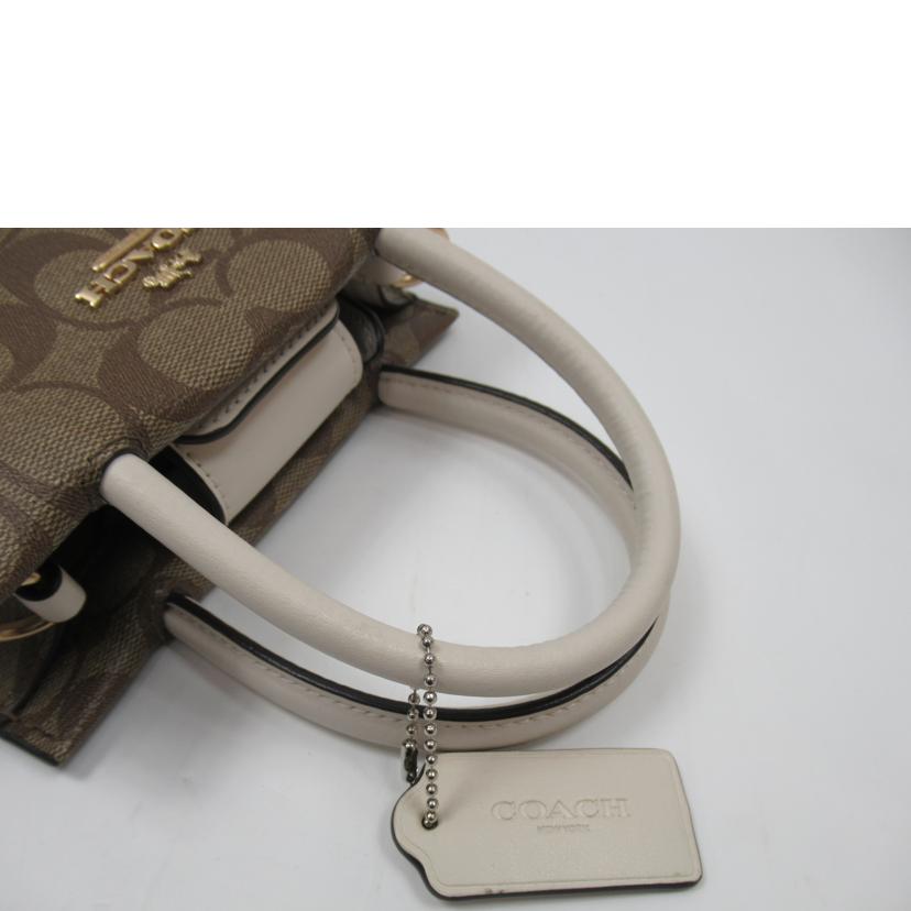 COACH/2WAYバッグ/シグネチャー/5693//G2189/Aランク/63