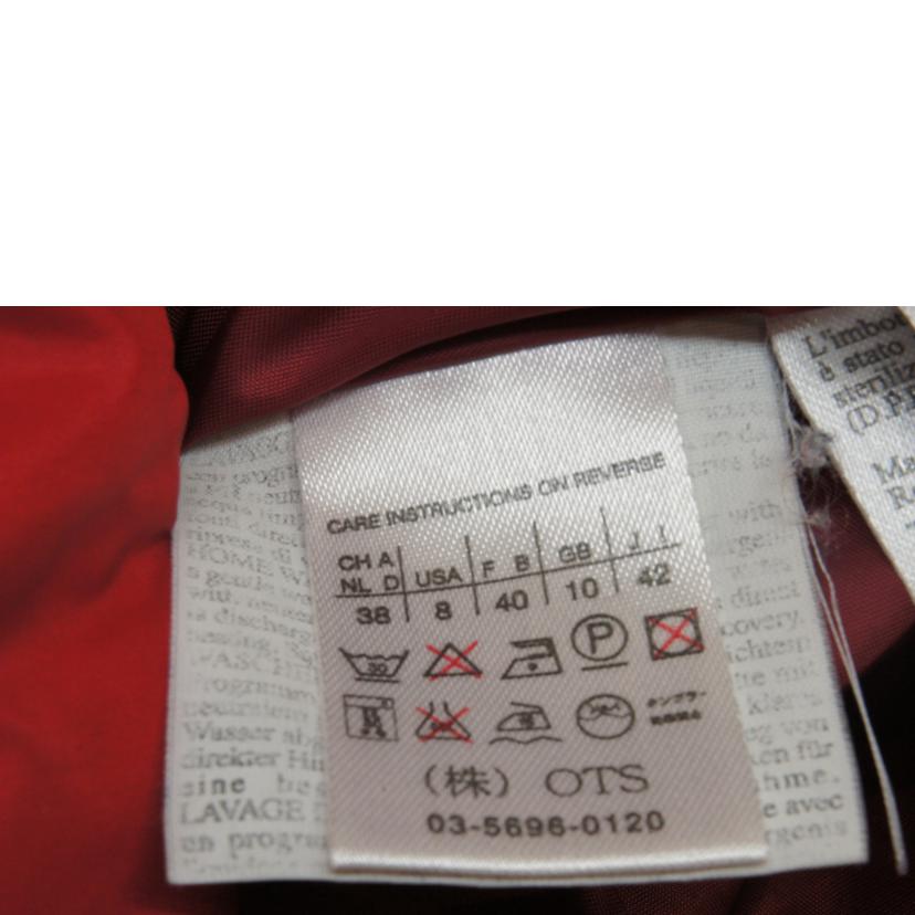 Max Mara マックスマーラ/ナイロンダウンジャケットレッド//ABランク/92