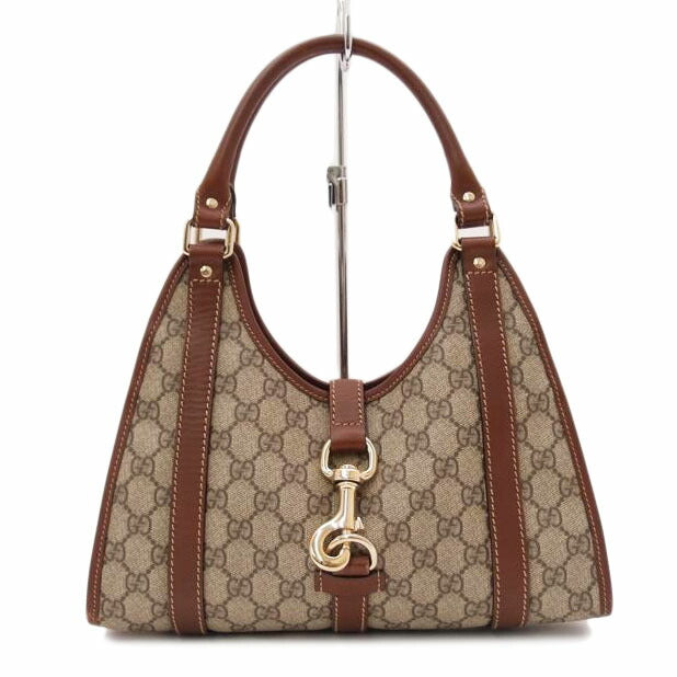 GUCCI グッチ ショルダー 茶 GG柄 レディース/GGスプリームジャッキーハンド/ブラウン/203495//497712/ABランク/69