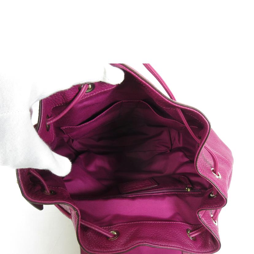 COACH コーチ/ペブルドレザー ビリーバックパック/F37410//E16**/ABランク/70