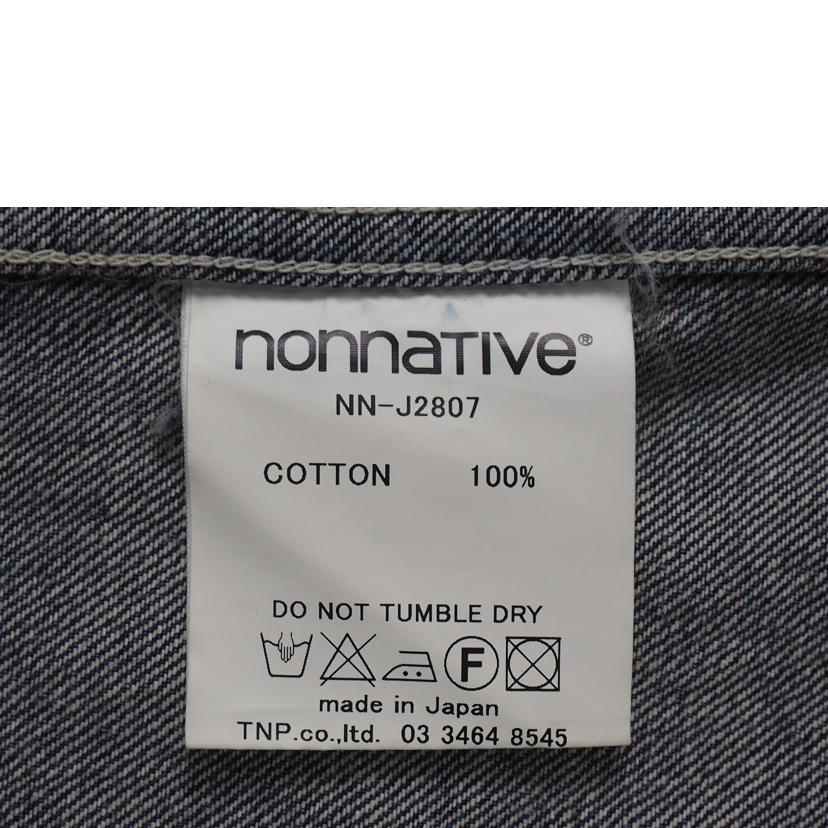 nonnative ノンネイティブ/デニムジャケット/NN-J2807//Bランク/79