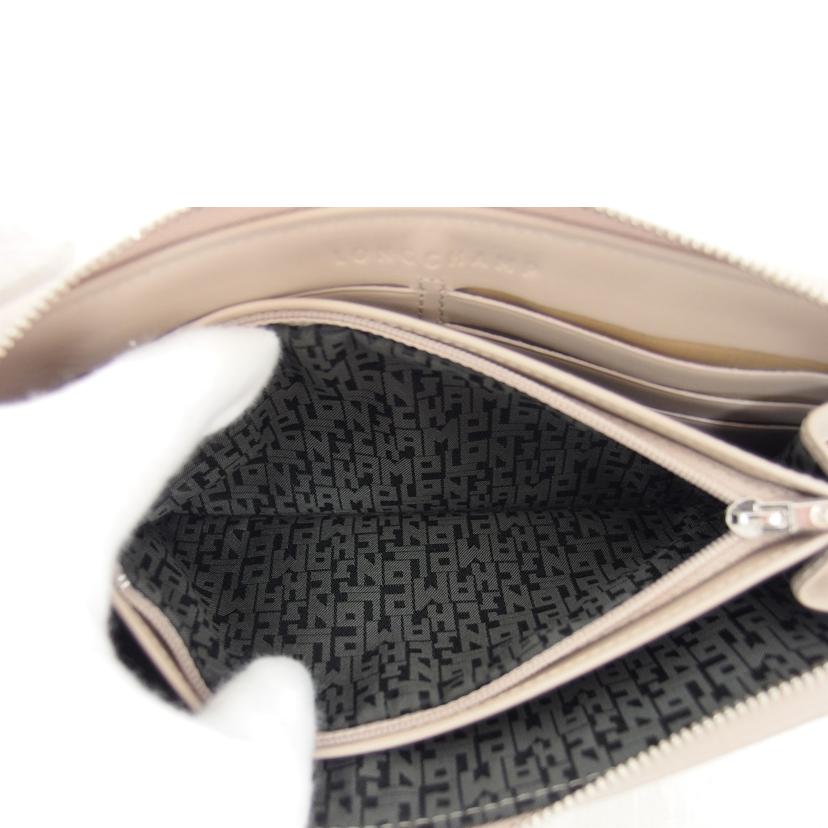 LONGCHAMP ロンシャン/ルプリアージュシティ/ラウンドファスナー長財布/ベージュ//SAランク/04