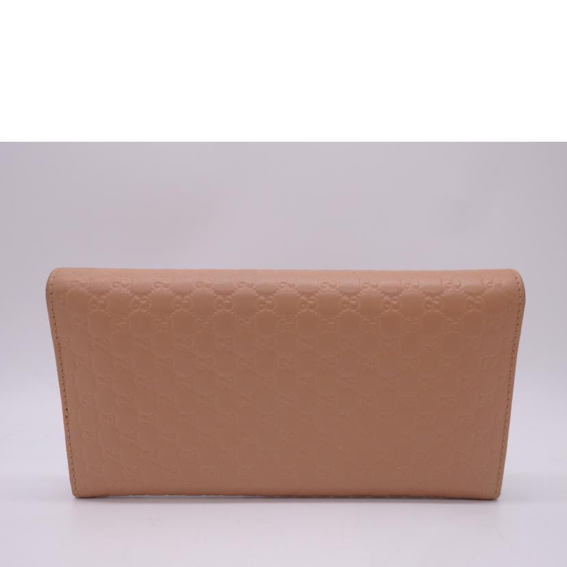 GUCCI グッチ/マイクログッチシマフラップロングウォレット/449396//496334/ABランク/02