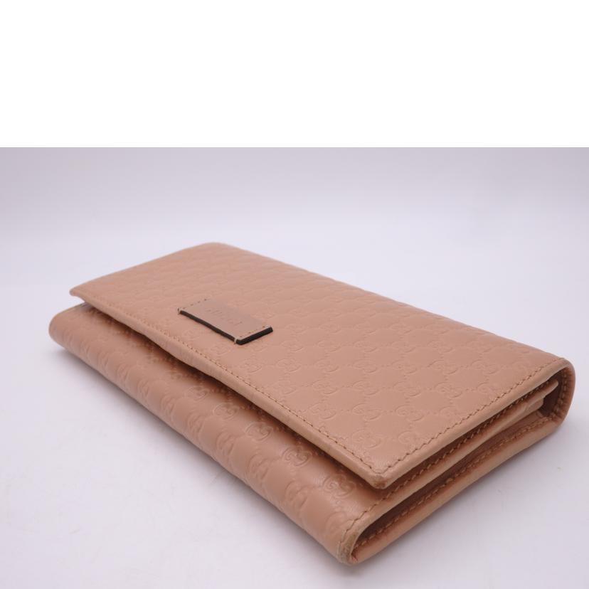 GUCCI グッチ/マイクログッチシマフラップロングウォレット/449396//496334/ABランク/02