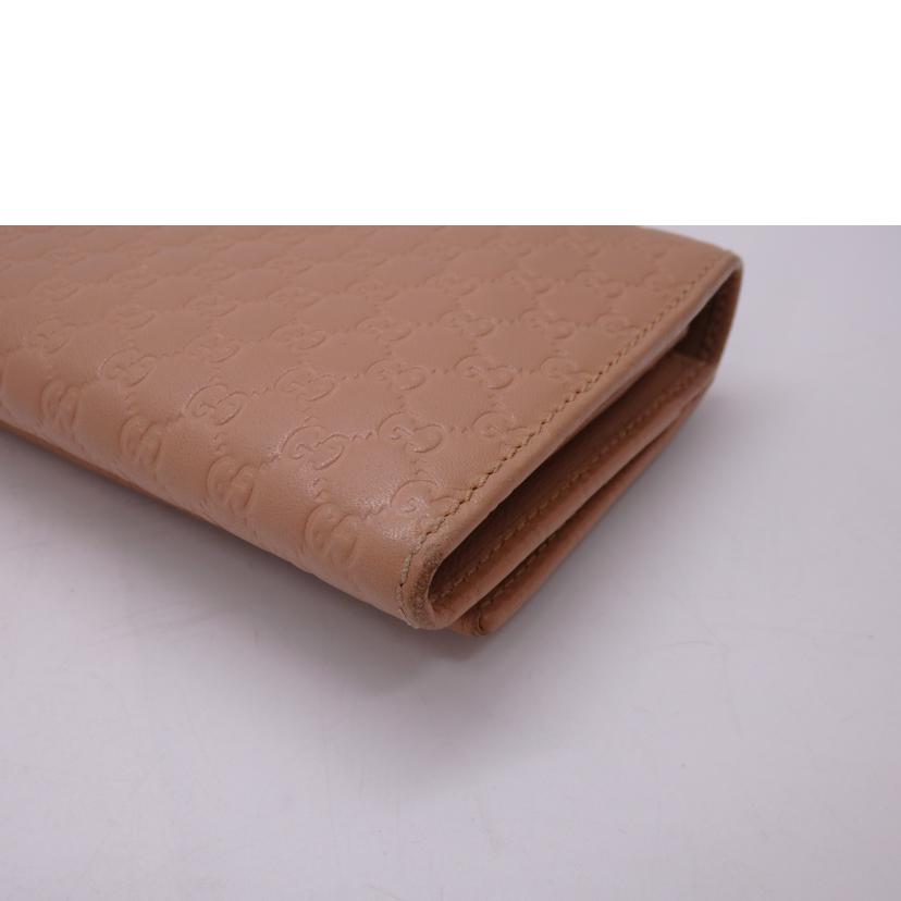 GUCCI グッチ/マイクログッチシマフラップロングウォレット/449396//496334/ABランク/02