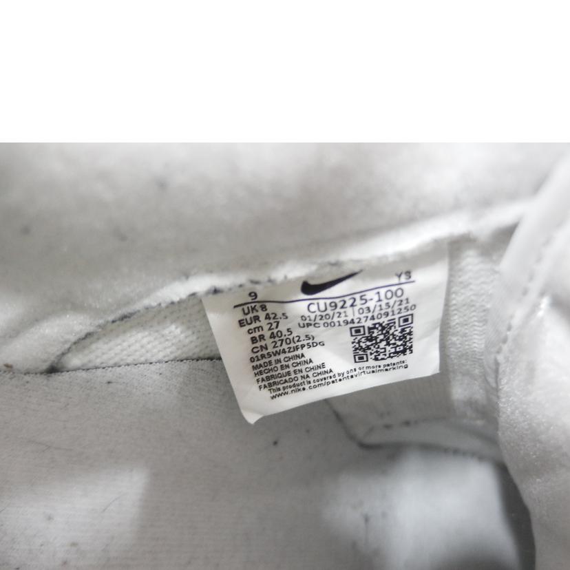 NIKE×SUPREME ナイキ×シュプリーム/SUPREMEエアフォース1白/CU9225-100//ABランク/82