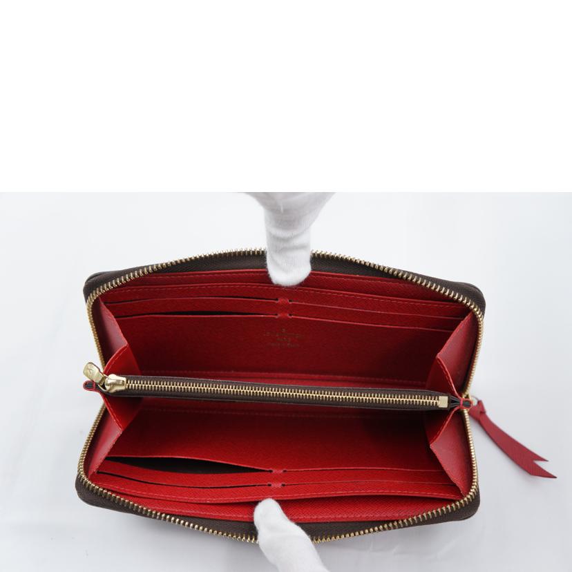 LV ルイヴィトン/ポルトフォイユ・クレマンス/ダミエ/スリーズ/N60534//GI4***/ABランク/67