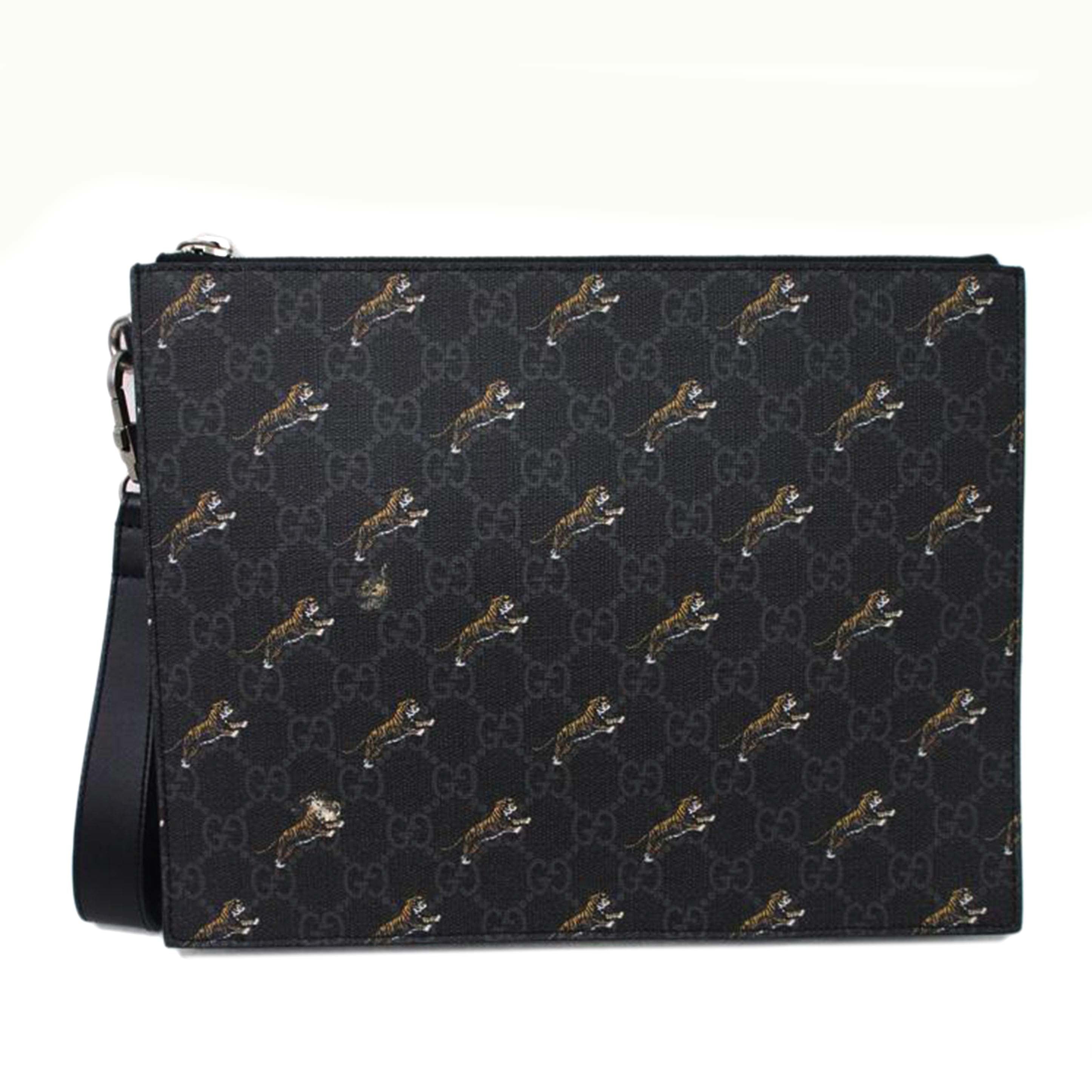 GUCCI グッチ/GGスプリーム/タイガークラッチ/575136//2149/Aランク/78