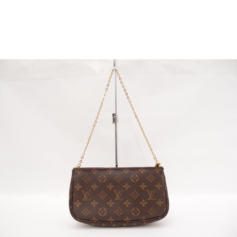 LOUIS VUITTON ルイ・ヴィトン 2WAYショルダー チェーンショルダー 斜め掛け /ミュルティポシェット・アクセソワール/カーキ/M44813//MB3290/SAランク/69