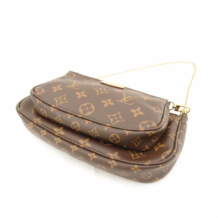 LOUIS VUITTON ルイ・ヴィトン 2WAYショルダー チェーンショルダー 斜め掛け /ミュルティポシェット・アクセソワール/カーキ/M44813//MB3290/SAランク/69
