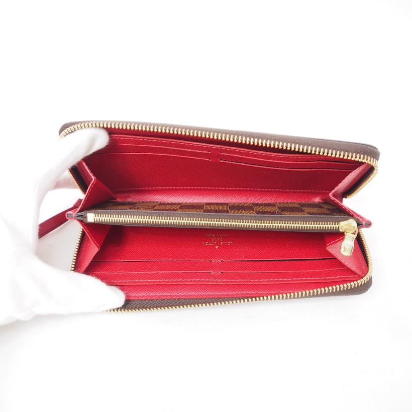 LV/ポルトフォイユ・クレマンス/ダミエ/エベヌ/N60534//CA3108/ABランク/78