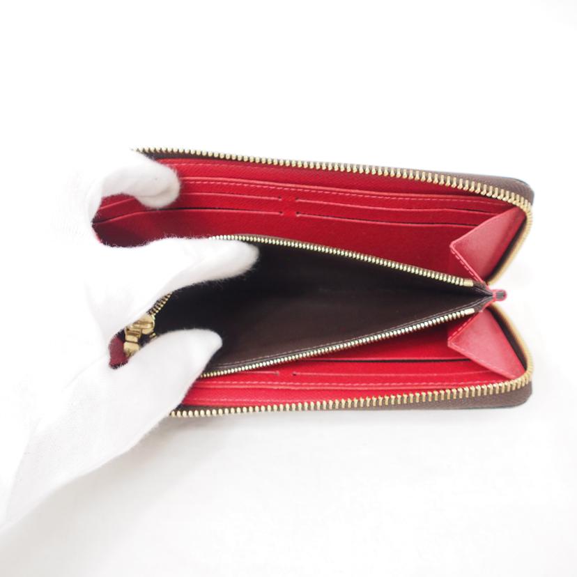 LV/ポルトフォイユ・クレマンス/ダミエ/エベヌ/N60534//CA3108/ABランク/78